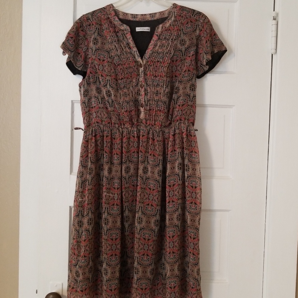 Croft & Borrow patterned dress